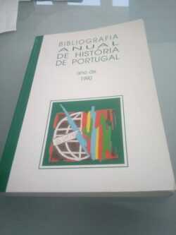 Bibliografia Anual de História Portugal ano 1990 -