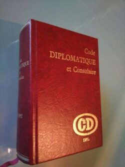 Code Diplomatique et consulaire - 1991 e 1992 -