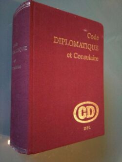Code Diplomatique et consulaire -