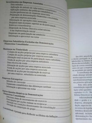 Consolidação de demonstrações financeiras - 1 e 2 -