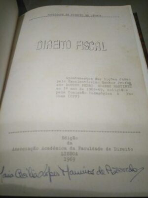 Direito Fiscal (1969) - Pedro Soares Martinez
