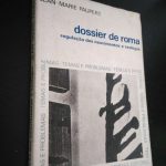 Dossier de Roma (regulação dos nascimentos e teologia) - Jean-Marie Paupert