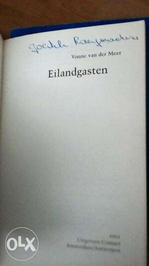 Eilandgasten - Vonne van der Meer