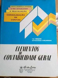 Elementos de Contabilidade Geral - 13.a Edição - Azevedo Rodrigues / António Borges