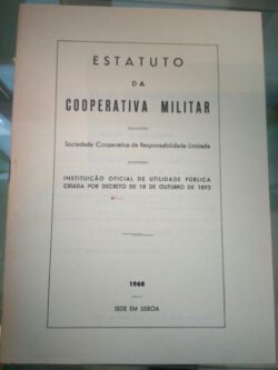 Estatuto da Cooperativa Militar - 1968 -