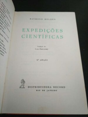 Expedições científicas - Raymond Holden