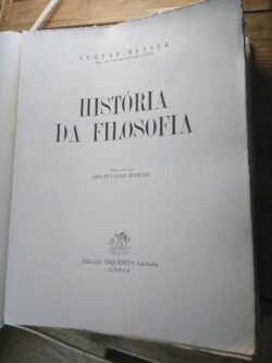 História da Filosofia - August Messer