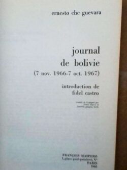 Journal de Bolivie - Che Guevara