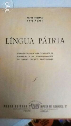 Língua Pátria - Artur Proença / Raúl Gomes