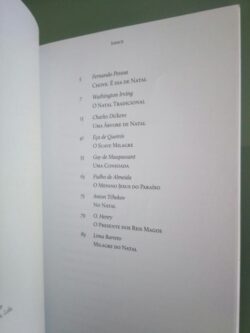 O Natal dos escritores -