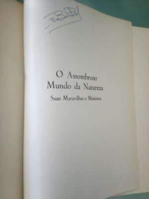 O assombroso mundo da natureza -
