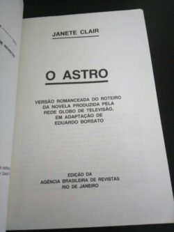 O astro (Vols. 1 e 2) - Janete Clair