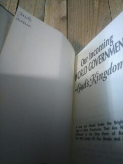 Our incoming world government - god’s kingdom -