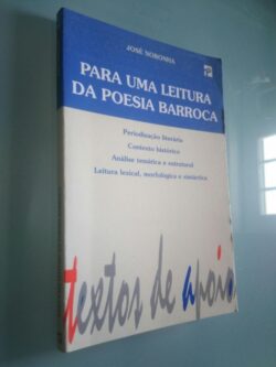 Para uma leitura da poesia barroca - José Noronha