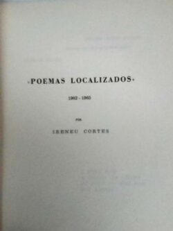Poemas localizados - Ireneu Cortes