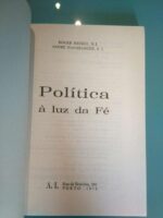 Política à luz da fé - Roger Heckel / André Manaranche