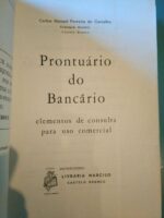 Prontuário do bancário - Carlos Manuel Ferreira de Carvalho
