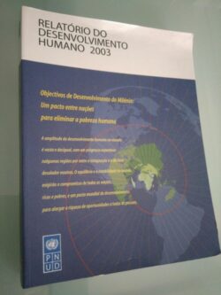 Relatório do desenvolvimento humano 2003 -
