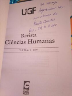 Revista Ciências Humanas (UGF) -