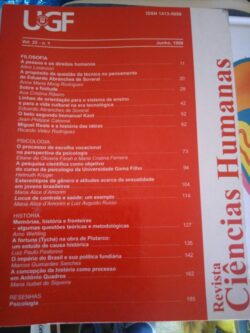 Revista Ciências Humanas (UGF) -