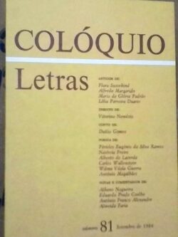 Revista Colóquio Letras - 81 -