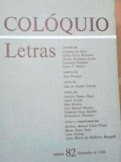 Revista Colóquio Letras - 82 -