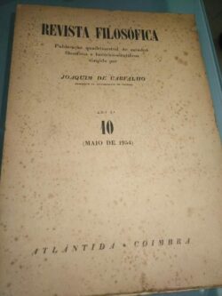 Revista Filosófica n.º 10 - Maio de 1954 (Ano 4.º) - Joaquim de Carvalho