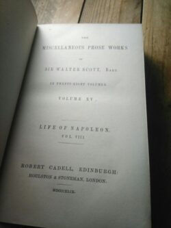 The Miscellaneous Prose Works of Sir Walter Scott vol. XV- MDCCCXLIX - Walter Scott