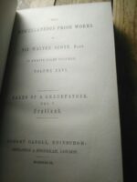 The Miscellaneous Prose Works of Sir Walter Scott - vol. XXVI (1849) - Walter Scott