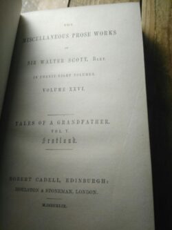 The Miscellaneous Prose Works of Sir Walter Scott - vol. XXVI (1849) - Walter Scott