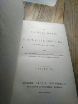 The poetical works of sir walter scott vol. viii - MDCCCXLVIII (1848) - Walter Scott