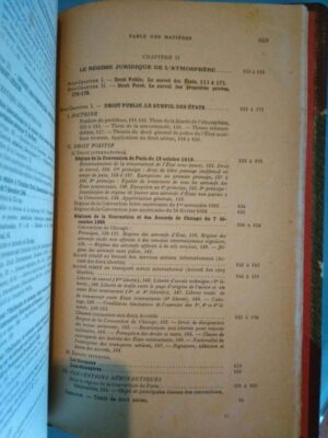 Traité de Droit Aérien (1947) - Maurice Lemoine