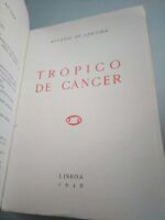 Trópico de Câncer (1a. Edição - 1949) - António de Cértima