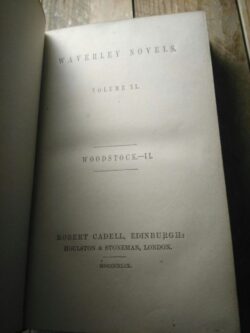 Waverley Novels - vol. XL (Woodstock II) - MDCCCXLIX - Walter Scott