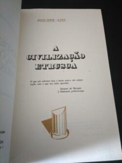 A civilização etrusca - Philippe Aziz
