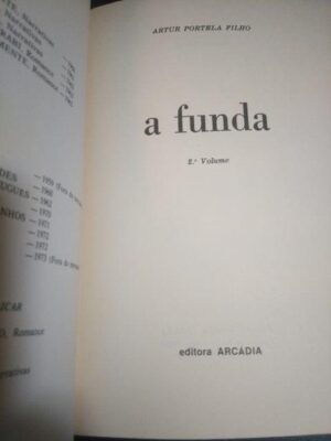 A funda (2.° volume - 1973) - Artur Portela Filho