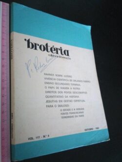 Brotéria (vol. 117 - n.º 4) - Outubro 1983 -