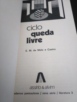Ciclo queda livre - E. M. de Melo e Castro