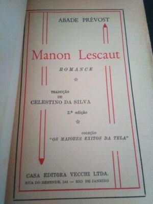 Manon Lescaut - Abade Prévost