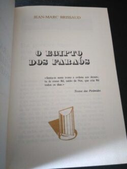 O Egipto dos faraós - Jean-Marc Brissaud