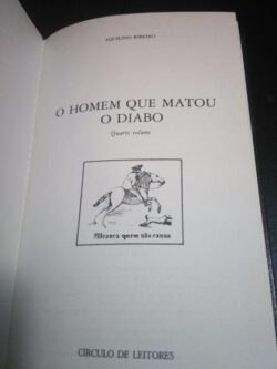 O homem que matou o diabo - Aquilino Ribeiro