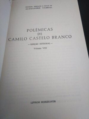 Polémicas de Camilo (Vol. VIII) - Alexandre Cabral