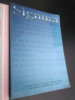 Signum - Janeiro / Junho 1 (1998) -