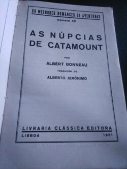 As núpcias de Catamount - Albert Bonneau