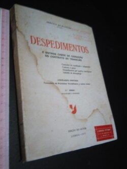 Despedimentos e outros casos de cessação do contrato de trabalho - Ernesto de Oliveira
