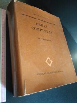 Obras Completas - I - Da Filosofia - Delfim Santos