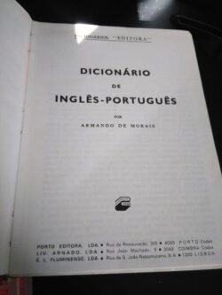 Dicionário de Inglês-Português - Armando de Morais