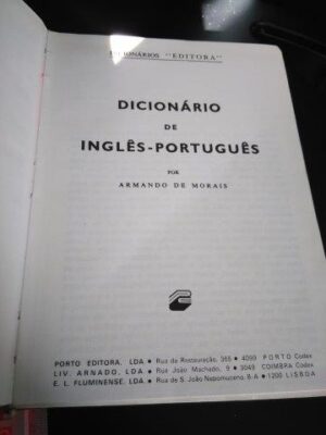 Dicionário de Inglês-Português - Armando de Morais