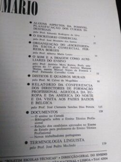 Escolas Técnicas - Boletim de Acção Educativa 31 (1963) -