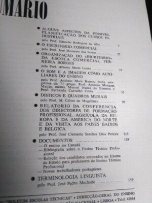 Escolas Técnicas - Boletim de Acção Educativa 31 (1963) -